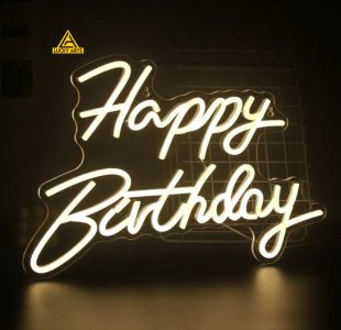 Happy Birthday Neon Sign | Lucky Arts