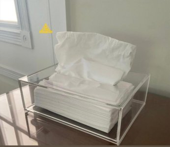 Acrylic Tissue Box | Lucky Arts