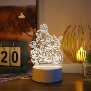 2D H2R With Rider Illusion Lamp | Lucky Arts