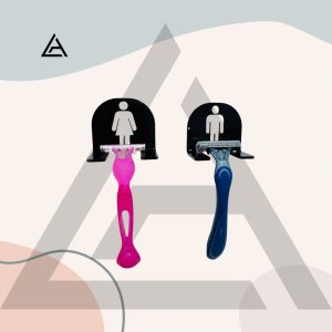 Acrylic Razor Holder | Lucky Arts