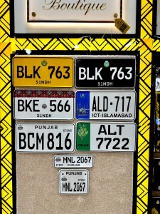 Vehicle Number Plate (100% Govt. Style Premium Replica – Embossed)